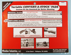 Convert-A-Stock® Pad System